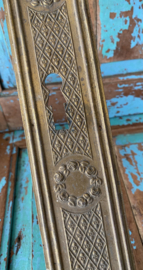 Antieke Franse deurplaat (52cm!)