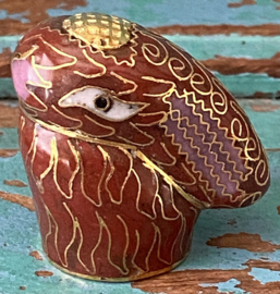 Cloisonné vingerhoed “Konijn”