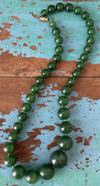 Groene vintage ketting