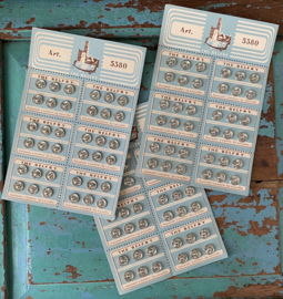 Oude kaart met drukkertjes