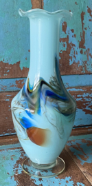 Vintage lotusbloem vaas
