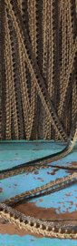 Glinsterend vintage band  (verkoop per meter)