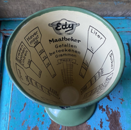 Emaille Edy maatbeker