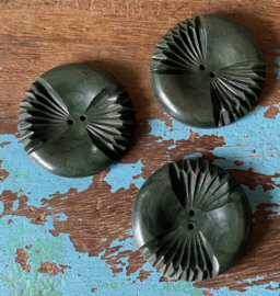 Grote groene knopen
