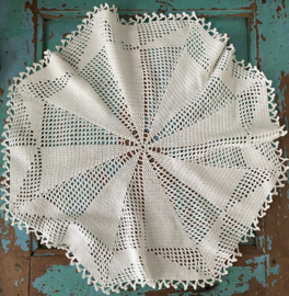 Roomwitte ronde  Ø37cm