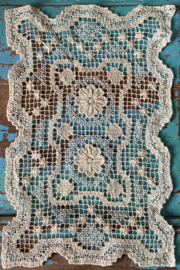 Opengewerkt  28x19cm