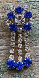 Oude strass broche