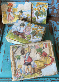 Oude blokken puzzel