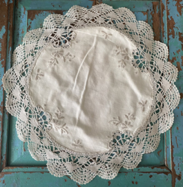 Ecru rond kleedje  Ø30cm