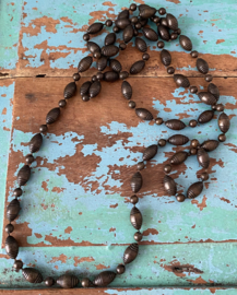 Donkerbruine ketting
