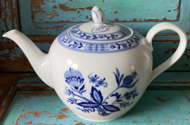 Zwiebelmuster Cobalt theepot