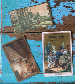 Antieke chocolade reclame