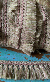 Vintage kwastjesband  (verkoop per meter)