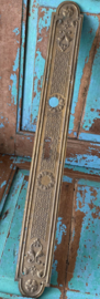 Antieke Franse deurplaat (52cm!)