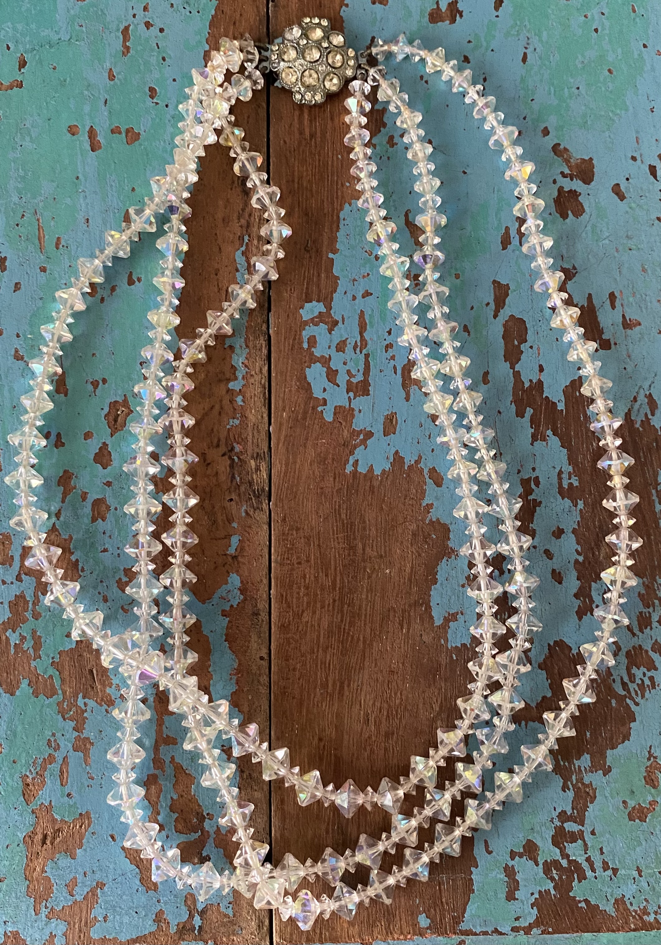 Vintage Aurora Borealis ketting