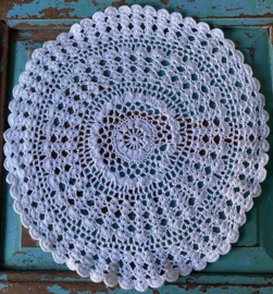 Witte ronde  Ø29cm