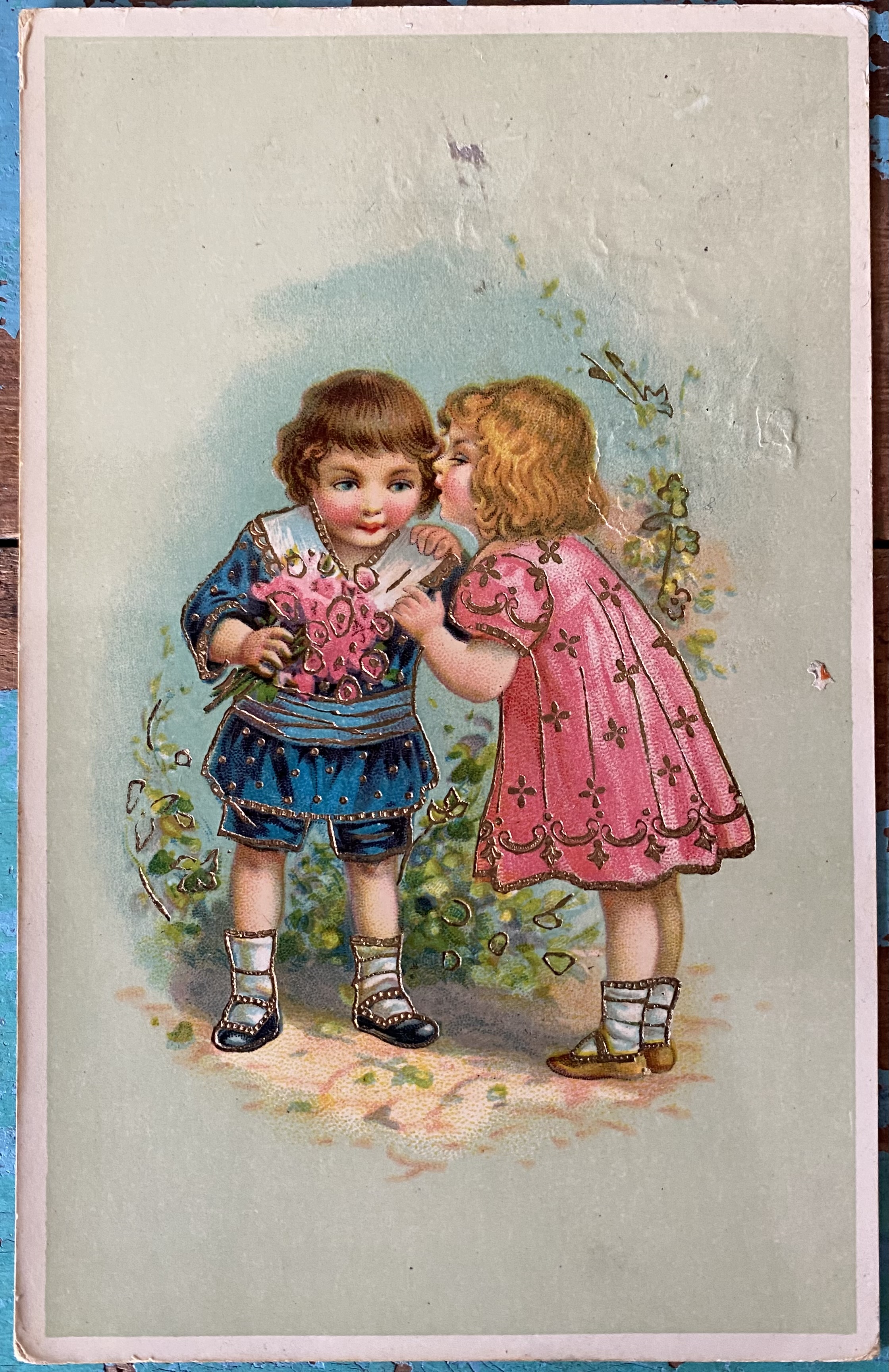 Oude kinderkaart