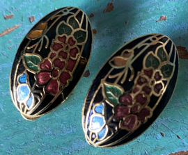 Cloisonné clips