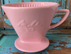 Grote Melitta roze filter