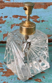 Oud parfumflesje met spuitje