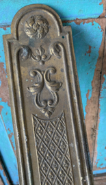 Antieke Franse deurplaat (52cm!)