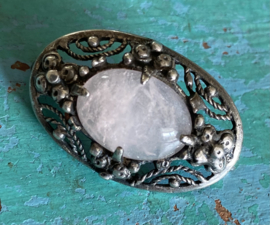 Ovale vintage broche