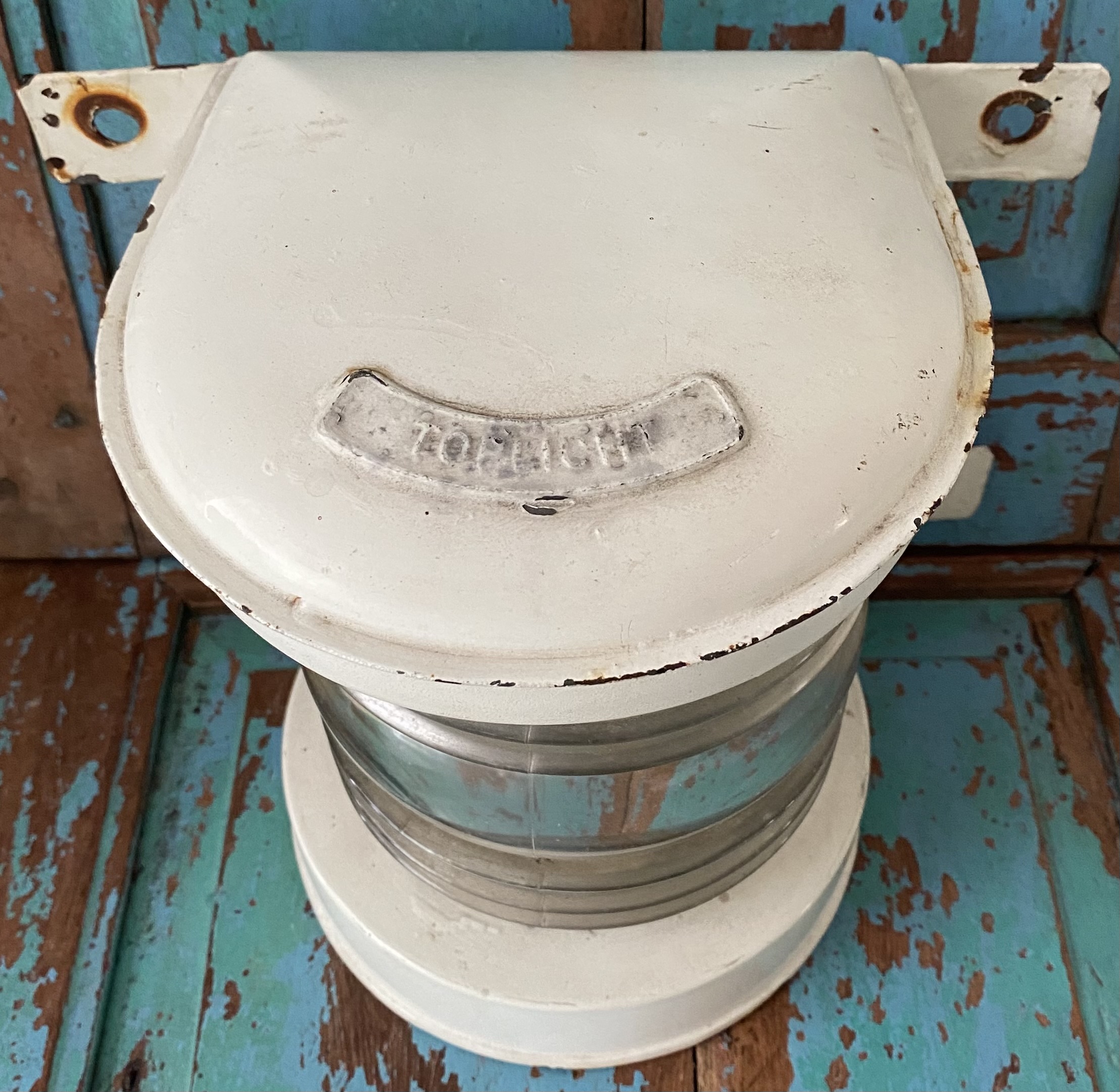 Oude muurlamp