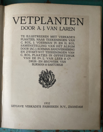 Verkadeboek “Vetplanten”