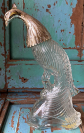 Grote vintage Avonfles “Pauw”