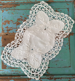 Witte schoonheid  25,5x18cm