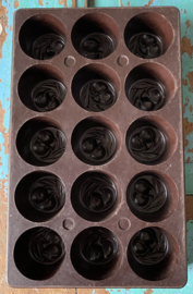 Bakelieten chocoladevorm “Kersjes”