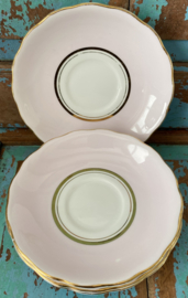 Colclough schotels roze-wit-goud
