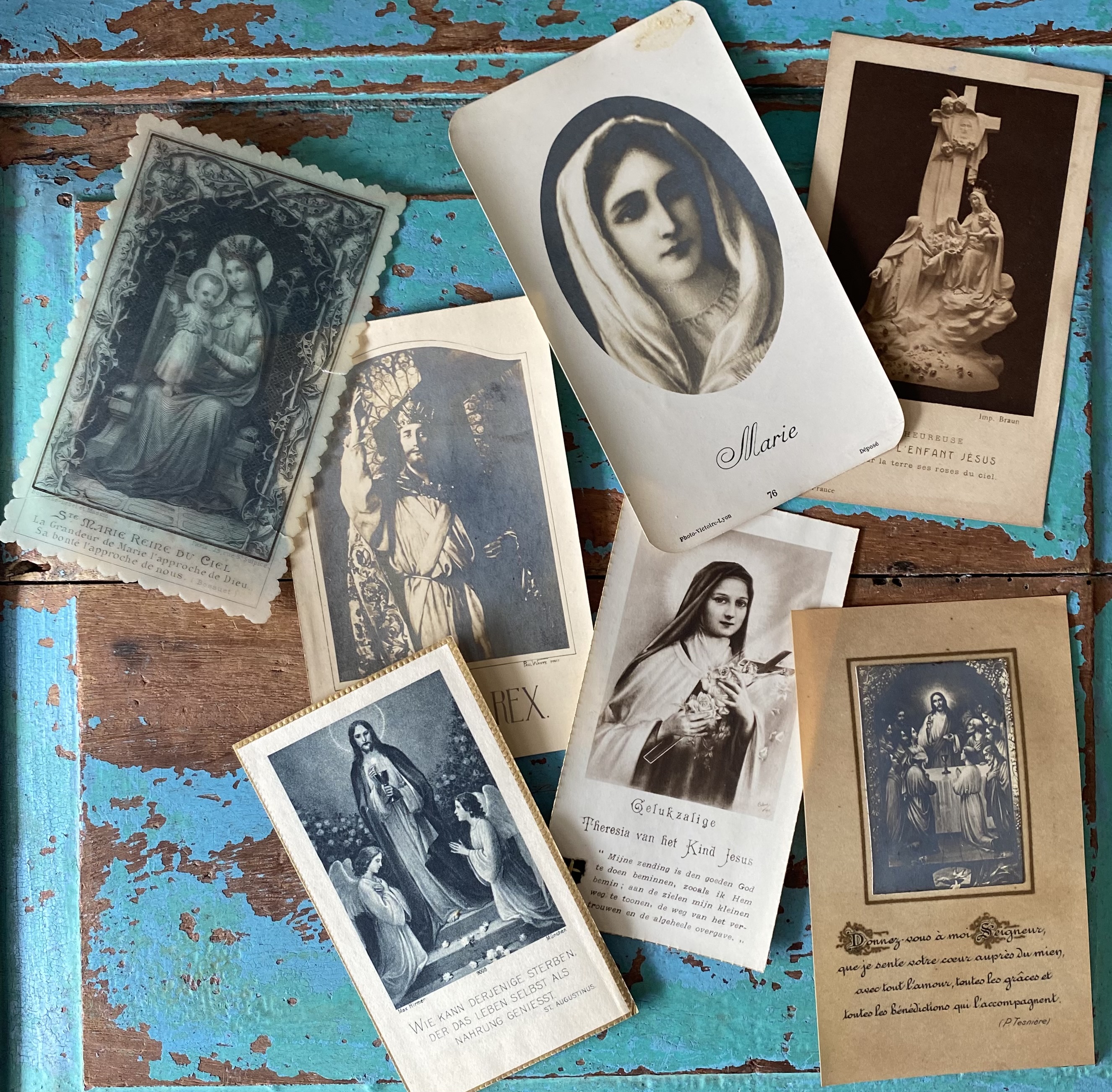 Sepia prentjes