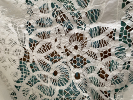 Groot rond tafelkleed  196x182cm