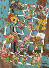 Engelse bloemen poezieplaatjes