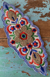 Vintage kralenapplicatie