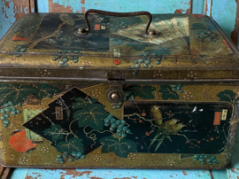 Groot thee voorraadblik