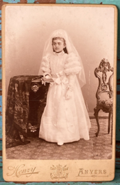 Antieke communiefoto