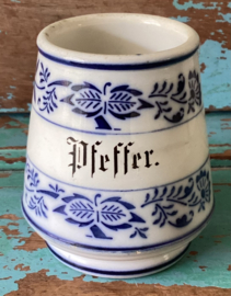 Oud peperpotje