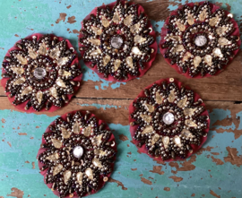 Ronde kralen applicatie