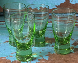 Groene glaasjes