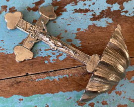 Metalen wijwatervaatje