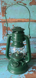 Groene olielamp