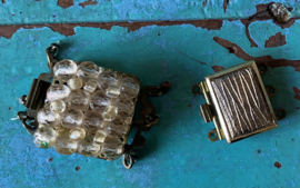 Vintage ketting slotjes