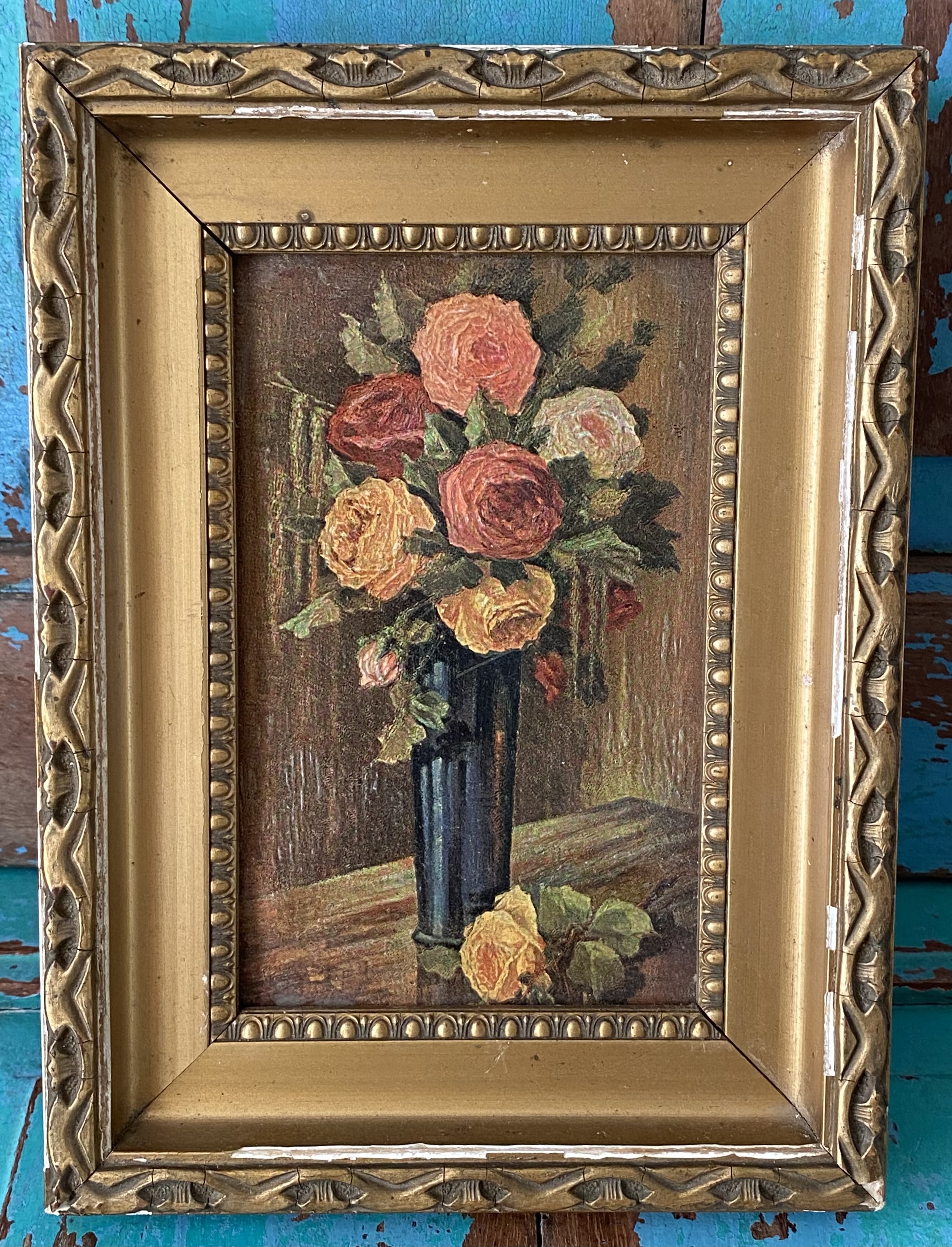 Rozen schilderijtje