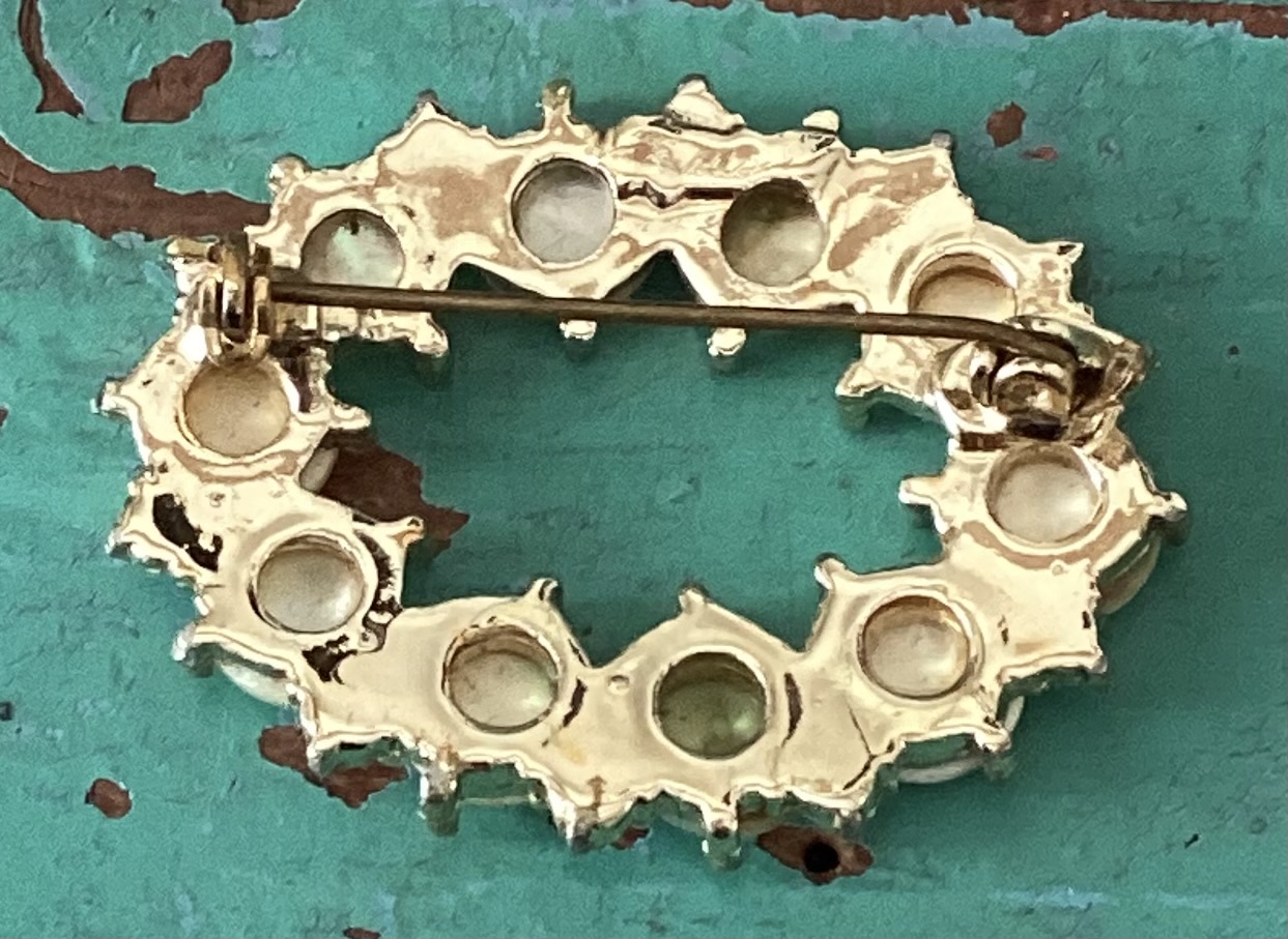 Parelmoer broche