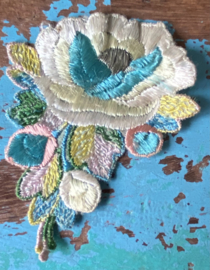 Jaren 30 bloemen applicatie