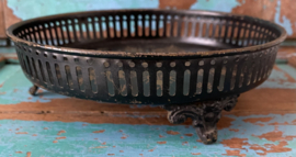 Klein metalen dienblad