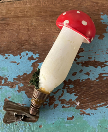 Paddestoel op knijper