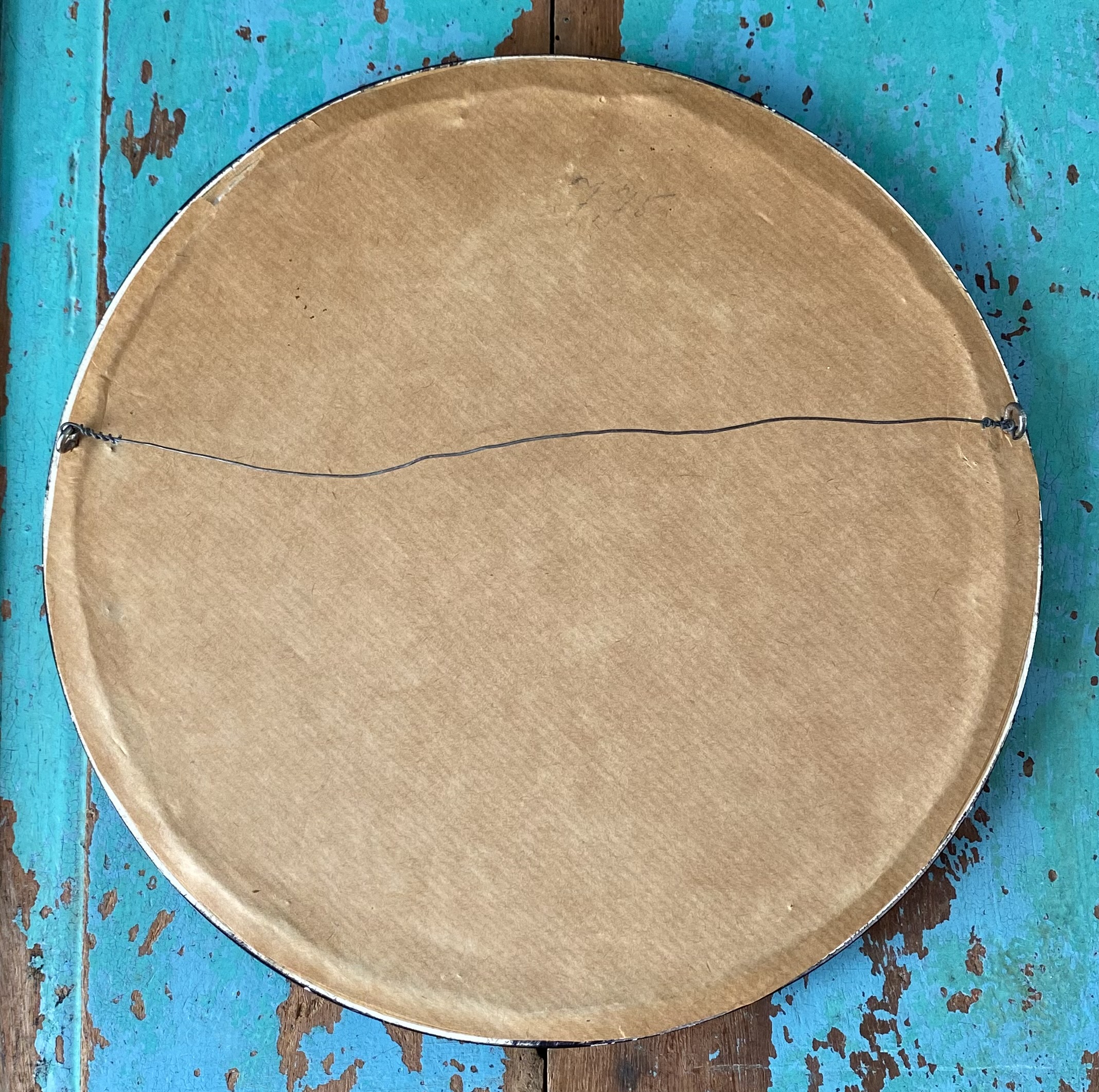Vintage rond Zweeds lijstje